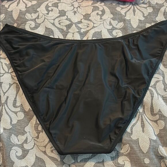 Women's Black Swim Bottom Sz XXL - Picture 3 of 4